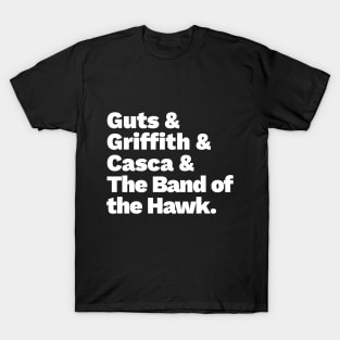 Guts & The Band of the Hawk T-Shirt